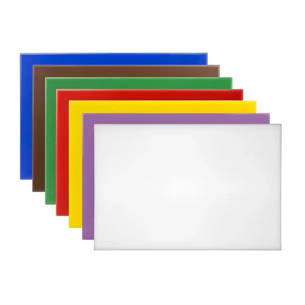 Beste Prijs Hygiplas Hygiplas antibacteriële snijplanken | 7 zin | kunststof | 450 (L) x 300 (B) x 10 (H) mm