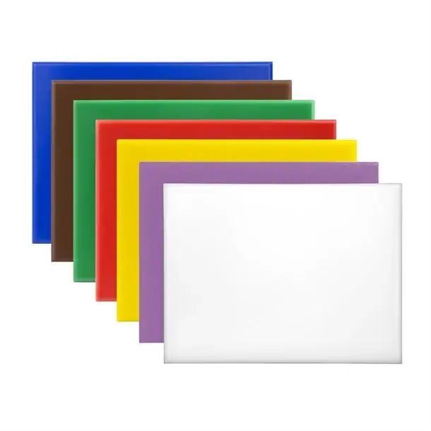 Hygiplas snijplanken | 7 set | |Kunststof | 305(L)x229(B)x12(H)mm Koop Vandaag
