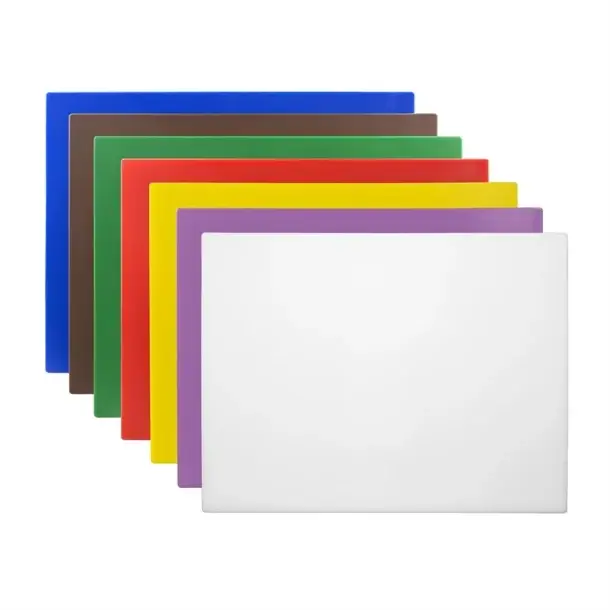 Koop Vandaag Hygiplas Snijplanken | 7 zin | kunststof | 600 (L) x 450 (B) x 10 (H) mm