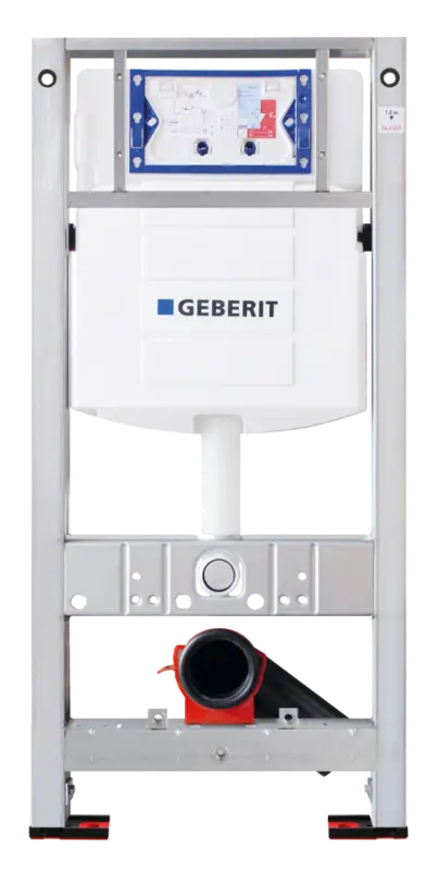 Actieprijs HorecaTraders Inbouwframe voor vandaalbestendig toilet | 3–6 bevestigingspunten | geluidsisolerend