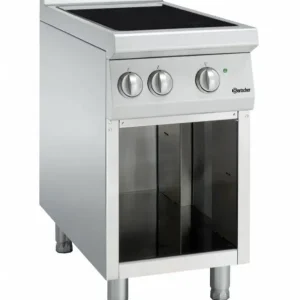 Alleen Vandaag Bartscher Inductie Kooktoestel met Onderbouw | 2x5000Watt