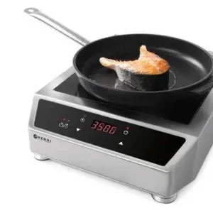 Fabrieksprijs Hendi Inductiekookplaat voor Pannen van 14-28cm | 3500Watt