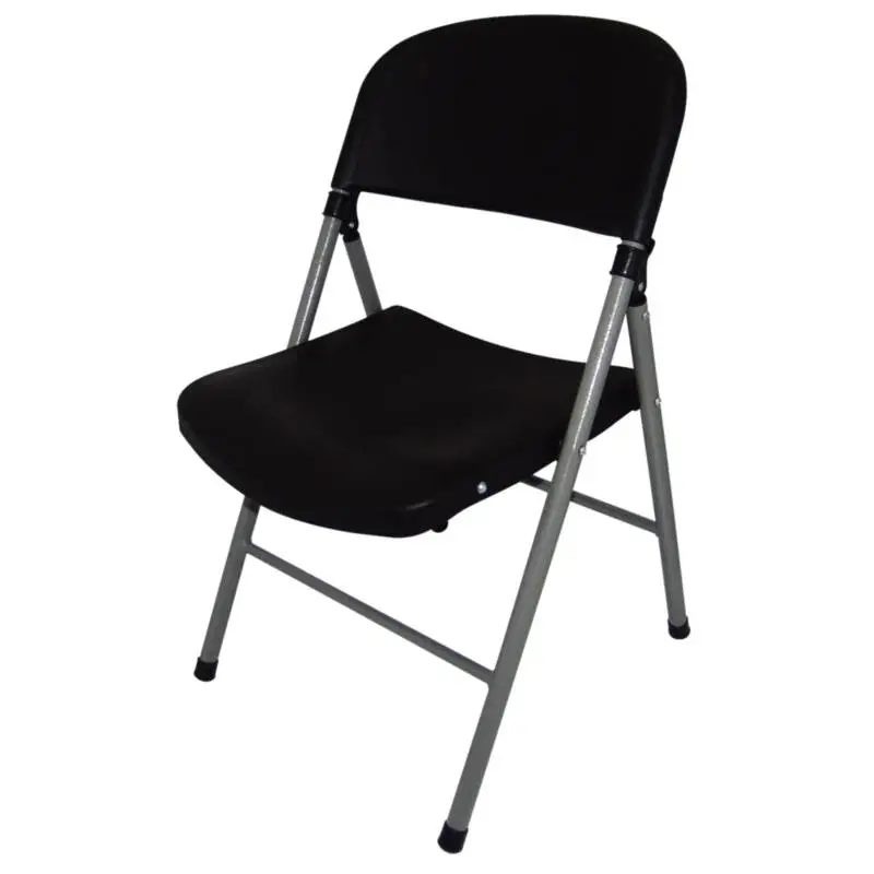 Laatste Kans Bolero Inklapbare stoelen Kunststof Zwart | 2 Stuks