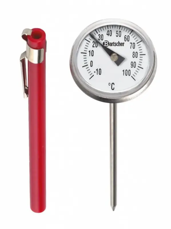 Bartscher Insteekthermometer analoog -10°C tot 100°C Beperkt Aanbod