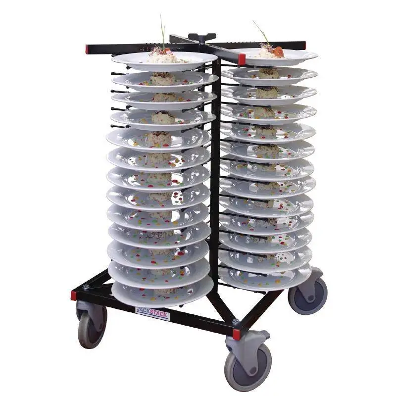Jackstack Bordenrek met wielen | 52 wielen Flitsaanbieding