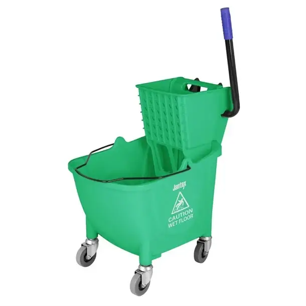 Jantex Jantex | 30ltr dweil en emmer met voetpedaalontgrendeling | groen Tijdelijk Beschikbaar