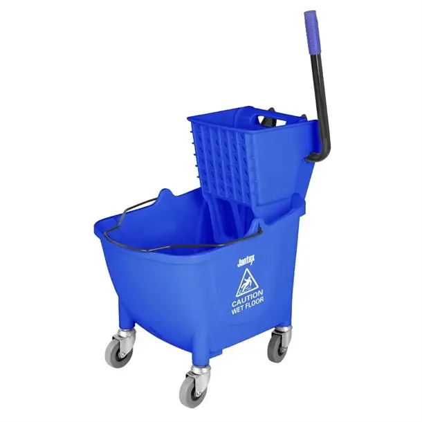 Jantex Jantex | 30ltr dweilemmer met voetpedaalontgrendeling | blauw Hoge Kwaliteit
