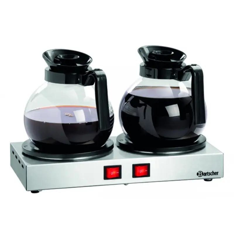 Speciale Aanbieding Bartscher Kanwarmer | Dubbele plaat | RVS
