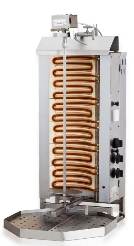 Bestseller Combisteel Kebab Grill | Elektrische motor Boven | 11.4 kW | 42 kG