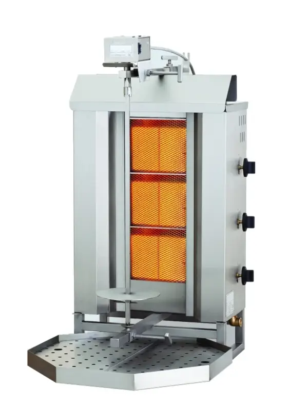 Combisteel Kebab Grill | Gas Motor Boven | 9,7 kW | 31 kG Actieprijs