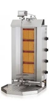 Nu Kopen Combisteel Kebab Grill | Gas Motor Boven | 12,9kW | 34 kG