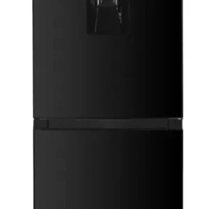 Actieprijs Exquisit KGC245-80-NF-W-040DB - Koel-vriescombinatie met Watertap - No-Frost - Zwart - 181cm Hoog