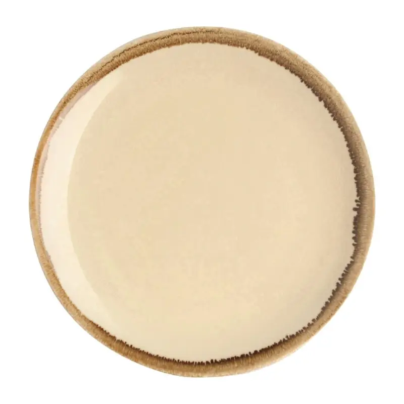 Nu Kopen Olympia Kiln Coupeborden | Zandsteen | 23 cm | 6 stuks