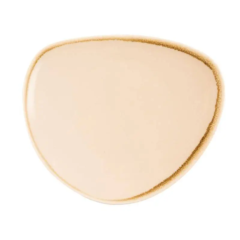 Op = Op Olympia Kiln Driehoekige Borden | Zandsteen | 23cm | 6 stuks