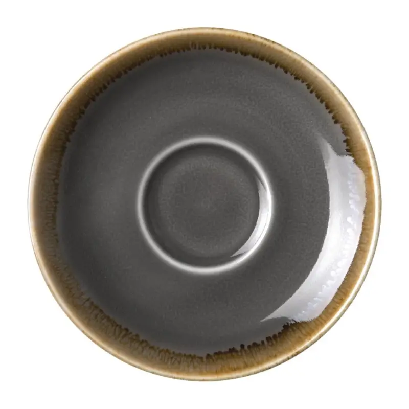 Olympia Kiln Espressoschotels | Grijs | 11,5cm | 6 stuks Laatste Versie