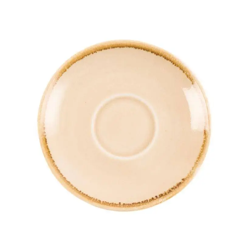 Beperkte Voorraad Olympia Kiln Espressoschotels | Zandsteen | 11,5cm | 6 stuks