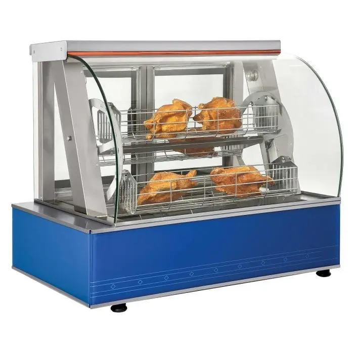 Combisteel Kippengrill | Elektrisch | 4 Elementen | RVS | 400V | 940 x 590 x 790 mm Rechtstreeks Van De Fabrikant