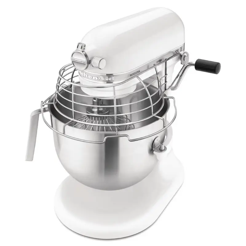 Kitchenaidprofessionele mixer wit | 6,9L | 230V | 41,7(h)x37,1(d)x28,7(d)cm Populair