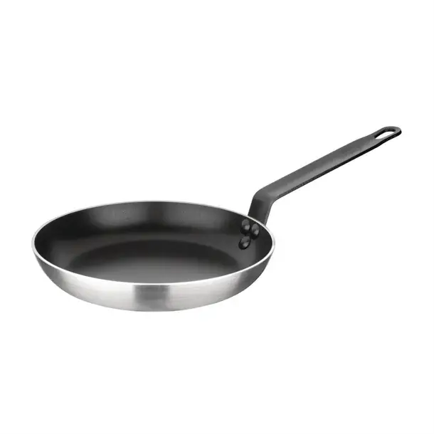 Tijdelijk Beschikbaar HorecaTraders Koekenpan aluminium 24cm | teflon anti-aanbak | oven- en Inductiegeschikt