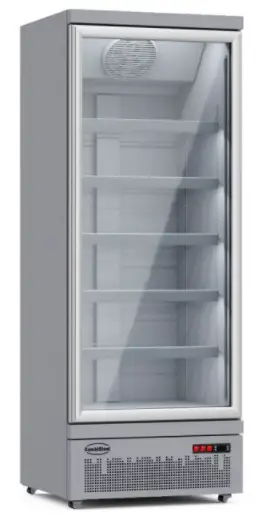 Combisteel koelkast 1 glasdeur Koopje
