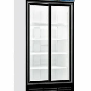 Combisteel Koelkast met glazen schuifdeuren | 1103(b) x 689(d) x 2000(h) mm Premium
