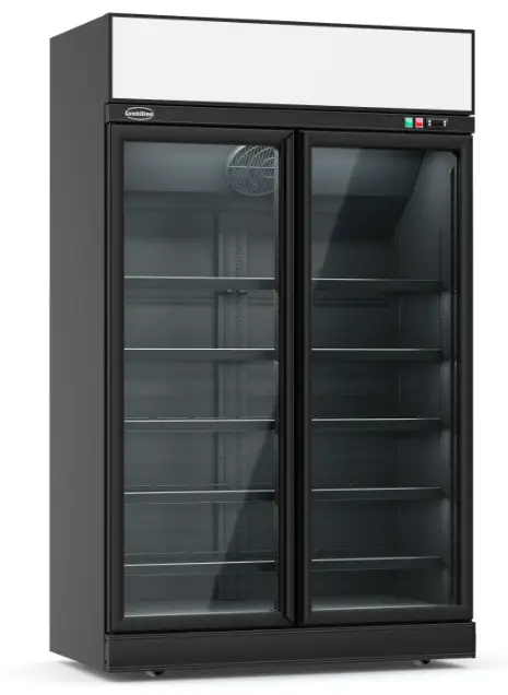 Combisteel Koelkast Met Glazendeur | 2 Deuren | 1000 Liter Gecertificeerd