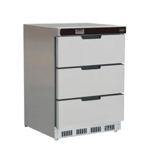 Nu Kopen Combisteel Koelkast tafelmodel | RVS | +2/+8°C | 3 laden | 600x605x810