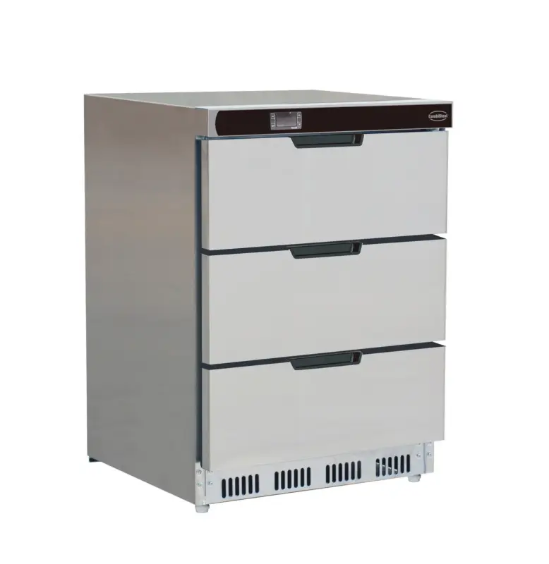 Nu Kopen Combisteel Koelkast tafelmodel | RVS | +2/+8°C | 3 laden | 600x605x810