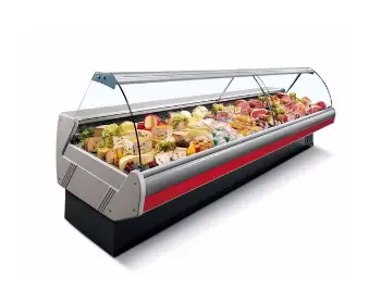 Arneg Koeltoonbank - DALLAS3 VC 1875 Ventilated | RVS | 1.955(b) x 1.145(d) x1.256 (h) mm Weekendaanbieding
