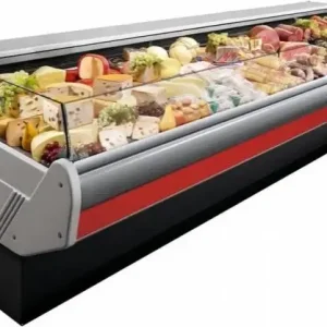 Arneg Koeltoonbank Selfservice | Marmeren Werkblad | DALLAS/3 VC 1250 | 133x115x(H)89cm Uitverkoop