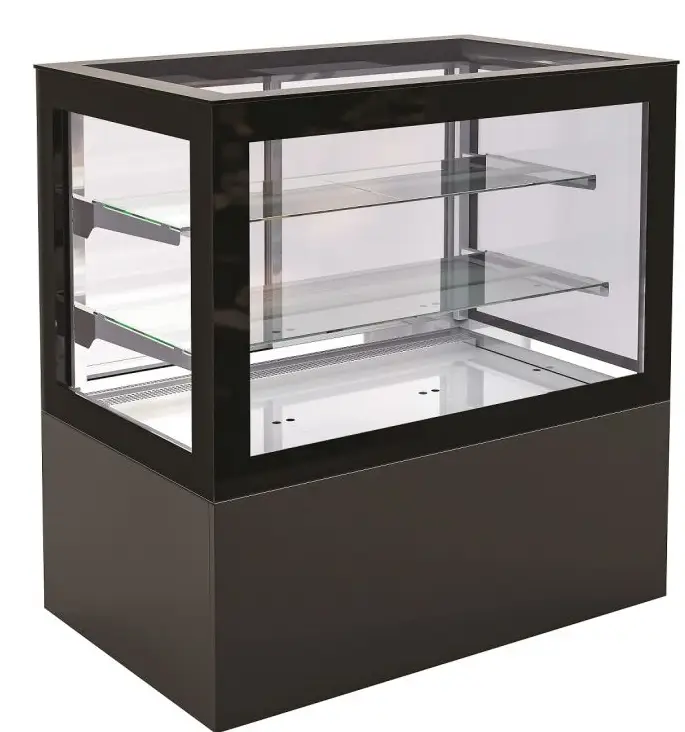 Tijdelijk Beschikbaar HorecaTraders Koelvitrine |750L| 120 kg | (B) 2000 x (D) 780 x (H)1300 (mmm)