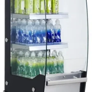 Nu Kopen Saro Koelvitrine met wielen - Frisdranken model