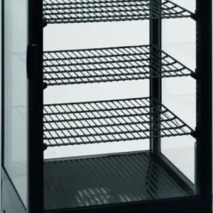 Goedkoop Saro Koelvitrine Zwart | 426 x 1105