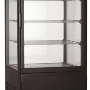 Combisteel Koelvitrine Zwart | 78L Fabrieksprijs