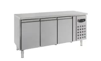 Combisteel Koelwerk bank | 3 deurs | Motor rechts | RVS Laatste Kans