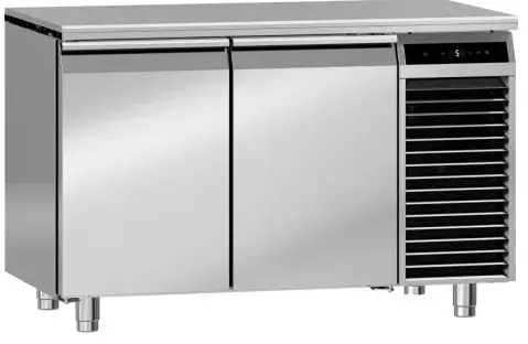 Dagaanbieding Liebherr koelwerkbank | 2 deuren| Chroomikkelstaal| 1300 x 700 x 850mm