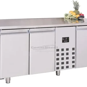 Combisteel Koelwerkbank 3 Deuren | 178,5x70x85 (BxDxH) Gratis Retour
