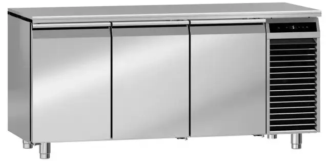 Koopje Liebherr Koelwerkbank | 3 deuren | Chroomnikkelstaal | 1780 x 700 x 850mm