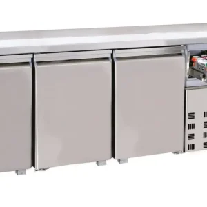 Combisteel Koelwerkbank | RVS | 3-deurs | 1865x700x850 mm Tijdelijk Beschikbaar