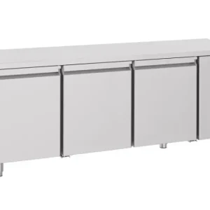 HorecaTraders Bakkerskoelwerkbank met 3 deuren | 615L |210x80x85 cm Shop Nu