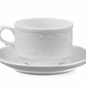 Superprijs Hendi Porselein Wit Schotel | 13cm Ø (12 stuks)