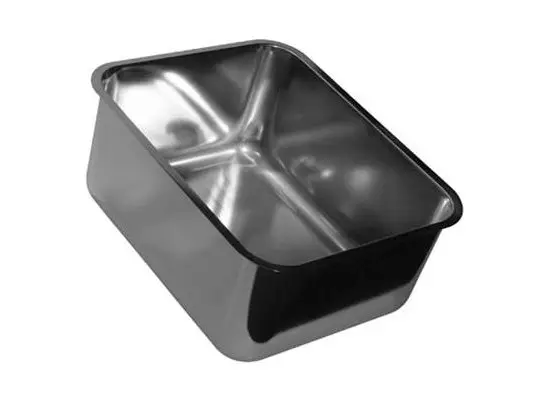 Exclusieve Aanbieding Combisteel Premium Rechthoekige RVS Spoelbak zonder overloop | 4 Formaten