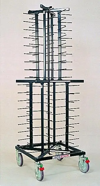 Merkproduct Jackstack Professioneel Bordenrek | 72 Borden