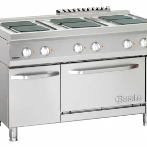 Goedkoop Bartscher Professioneel fornuis met oven en onderbouwkast