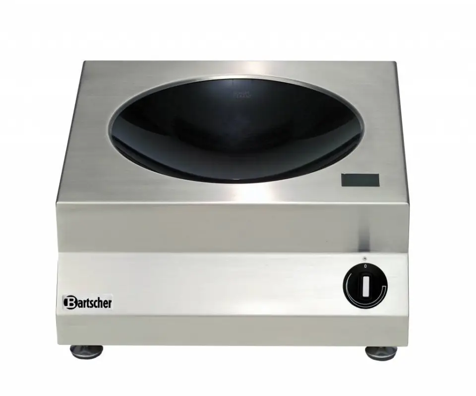 Bartscher Professioneel Inductie Wokstel 3000Watt | Zone 30cmØ Weekendaanbieding