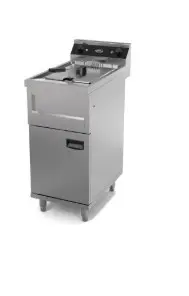 Combisteel Professioneel inductiefornuis Friteuse staand40*70*85cm 6KW Gereduceerde Prijs
