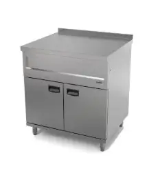 Combisteel Professioneel inductiefornuis Neutraal element dubbel 80*70*92 cm Bestseller
