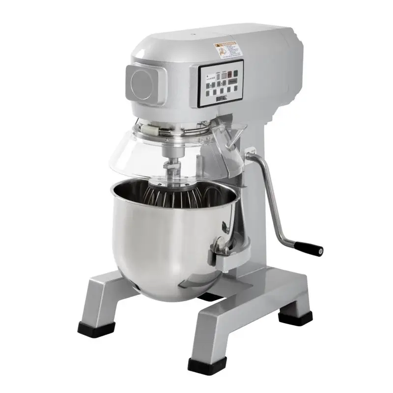 Must-Have Buffalo Professionele 10L Digitale Planetaire Mixer – Programmeerbaar, Stil & Energiezuinig