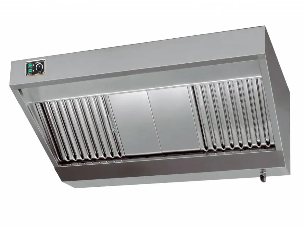 Koop Online Combisteel Professionele Afzuiger met Motor RVS |280x110x45cm