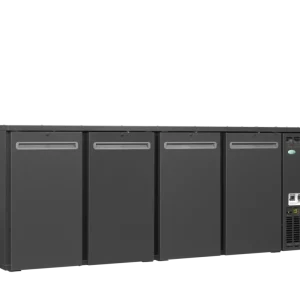 Serrco Barkoeler 4 deuren | antraciet | 2200x560x820 mm | +2 tot +10 °C Beste Prijs